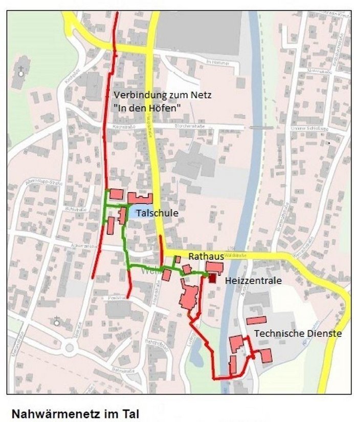 Nahwärme im Tal
